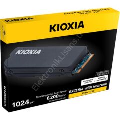 Kioxia Exceria 1 TB NVMe Gen4 SSD Soğutuculu 6200/4900 (LSC11K1T02G8)