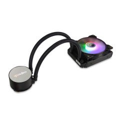 Quadro QWCR-120B 120mm 12cm ARGB Fan Intel Uyumlu Sıvı Soğutucu Siyah