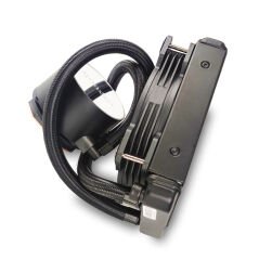 Quadro QWCR-120B 120mm 12cm ARGB Fan Intel Uyumlu Sıvı Soğutucu Siyah