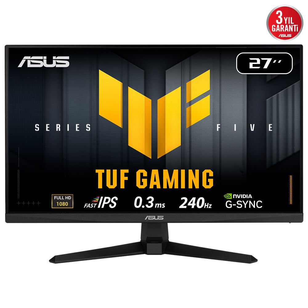 Asus VG279QM5A 27'' 0.3ms 240Hz IPS Full HD DP/2xHDMI Gaming Monitor