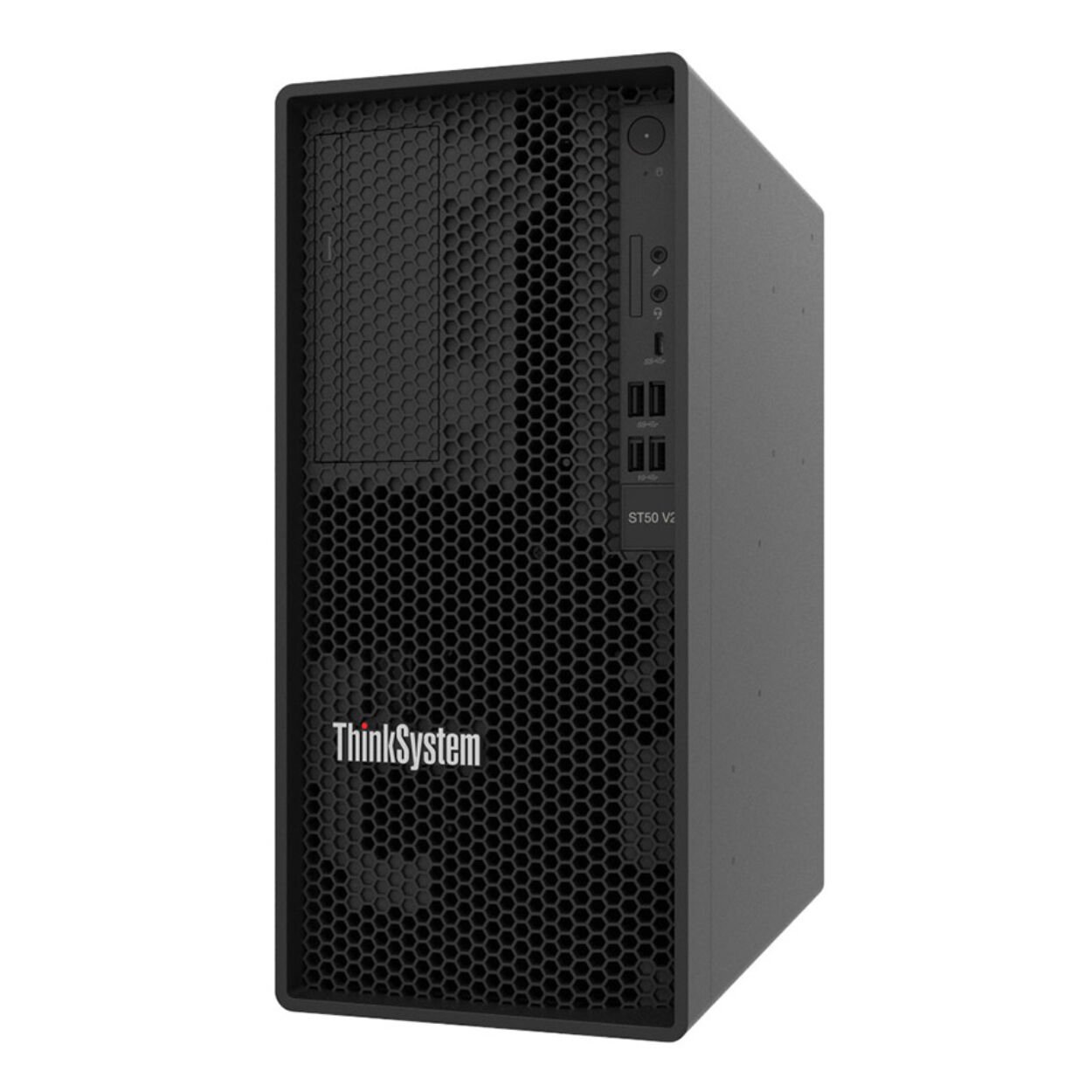 Lenovo 7D8JA043EA0 St50 E-2324G 1x16GB 2x960GB SSD NoDVD 500W+SRV 2025 Essential