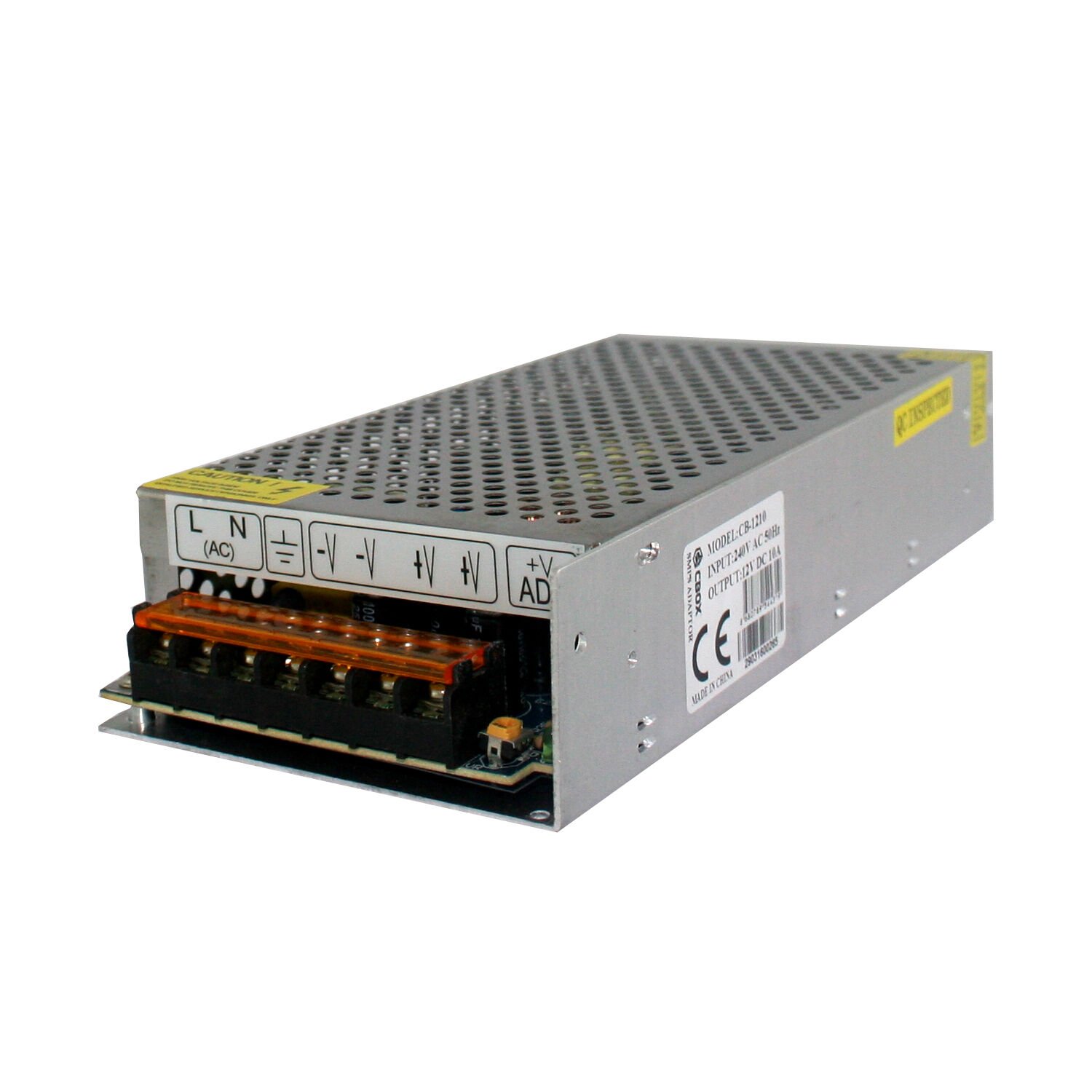 Cbox Cb-1210 Smps 12 Volt 10 Amper Switchmode Metal Adaptor