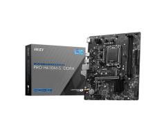 Msi Pro H610m-S Ddr4 1700p Ddr4 Ses Glan Hdmi Sata3 Usb3.2 Matx