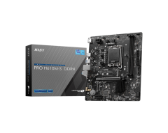 Msi Pro H610m-S Ddr4 1700p Ddr4 Ses Glan Hdmi Sata3 Usb3.2 Matx