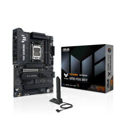 Asus Tuf Gaming X870e-Plus Wifi7 Am5 Ddr5 Ses Glan Hdmi/Usb Sata3 Usb3.2 Atx