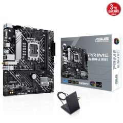 Asus Prime H610M-A WiFi 1700P DDR5 Ses GLAN DP/HDMI/VGA SATA3 USB3.2 mATX