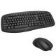 Frisby Fk-4825qu Usb Kablolu Q Klavye Mouse Set Siyah