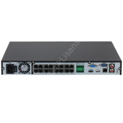 Dahua NVR4216-16P-4KS3 16 Kanal HDMI/VGA 2xUSB 2x20TB SATA HDD NVR Kayıt Cihazı
