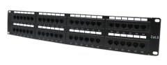 Codegen Cat6 1u 48 Port Moduler Patch Panel (cod648)