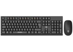Everest Km-2510 Kablosuz Q Multimedia Klavye + Mouse Set Siyah