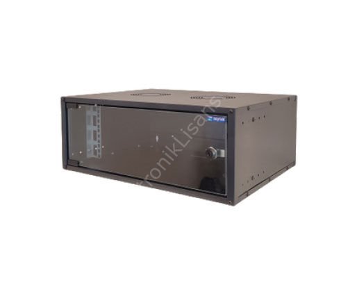 Zeytek Sbx04u5340 Sohobox 4u 530x400mm Duvar Tipi Kabinet Demonte (siyah)