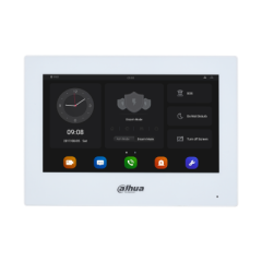 Dahua VTH5321GW(B)-W 7'' 1024x600 Android Ethernet/Wifi İç Kapı Monitör