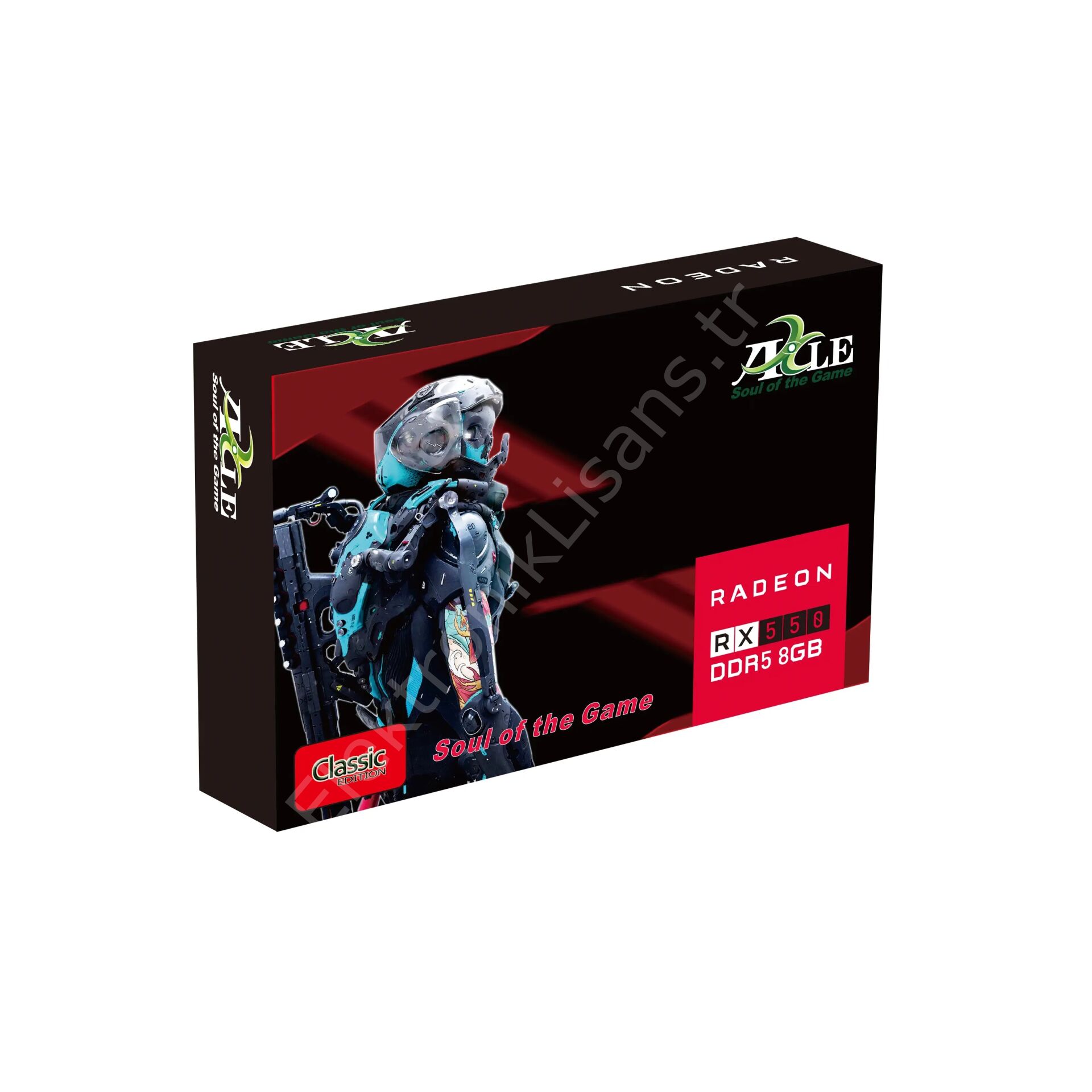 Axle RX-550 8GB DDR5 128Bit DP/HDMI/DVI