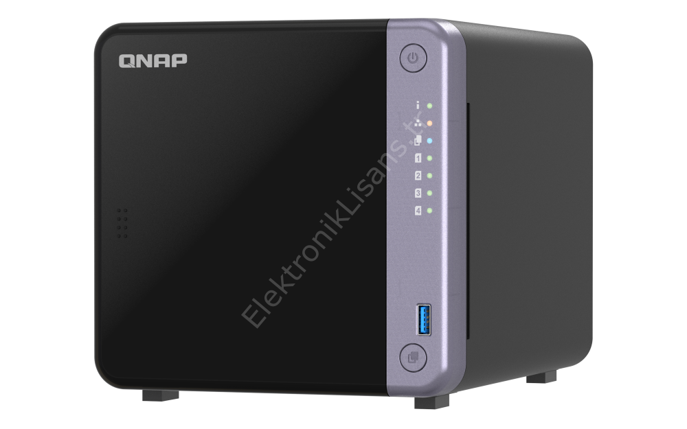 Qnap Ts-432x-4g 4 Slot 2x2.5gbe 1x10gbe Sfp Port Usb3.2 Nas Depolama Unitesi