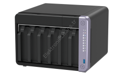 Qnap Ts-632x-4g 6 Slot 2x2.5gbe 2x10gbe Sfp Port Usb3.2 Nas Depolama Unitesi