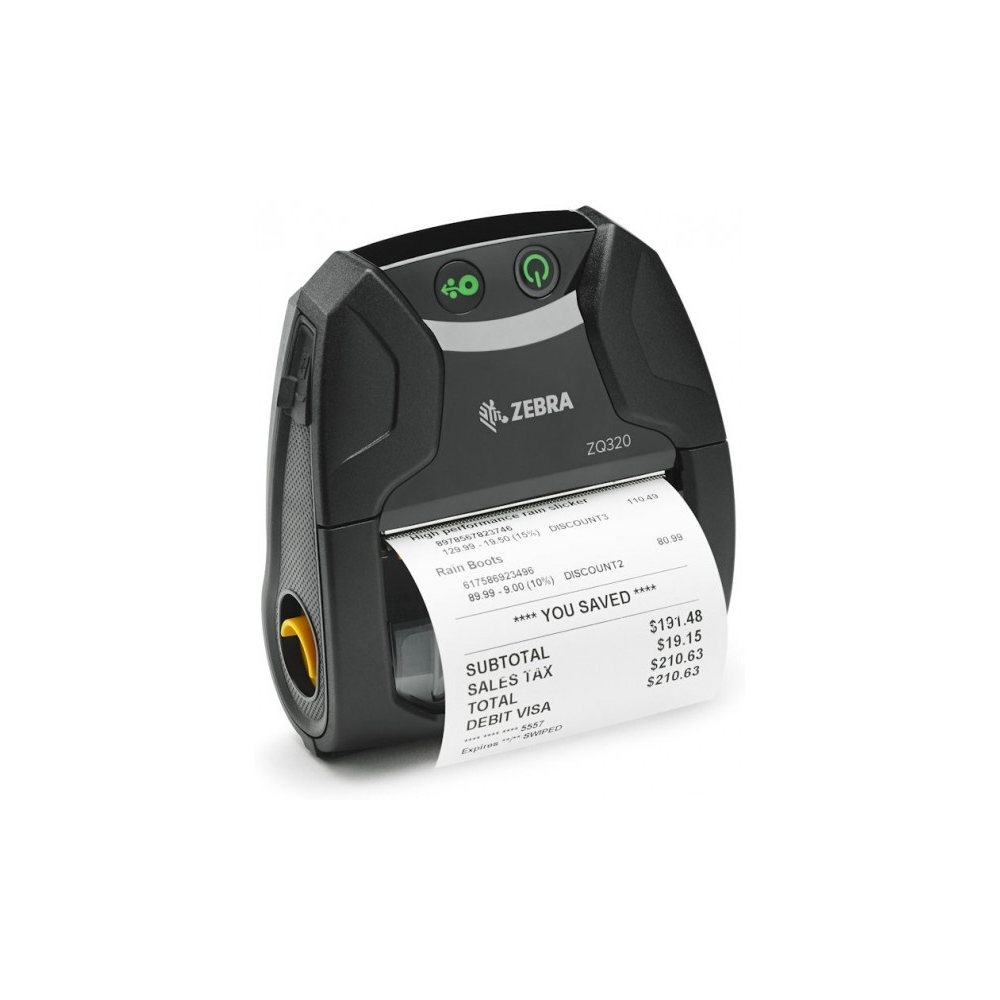 Zebra ZQ320 Plus 203dpi Direkt Termal Bluetooth Mobil Yazıcı
