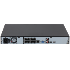 Dahua NVR4208-8P-4KS3 8 Kanal HDMI/VGA 2xUSB 2x20TB SATA HDD NVR Kayıt Cihazı