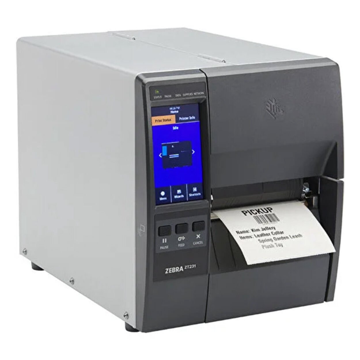 Zebra ZT231T Termal Transfer 203dpi USB/Ethernet/RS-232 Endüstriyel Yazıcı