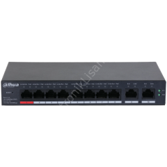 Dahua CS4010-8ET-110 10 Port 8xPoE 10/100 110W Bulut Yönetilebilir Switch
