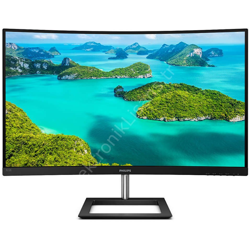 Philips 31.5'' 322E1C/00 1920x1080 4ms 75Hz DP/HDMI/VGA +VESA +Curved