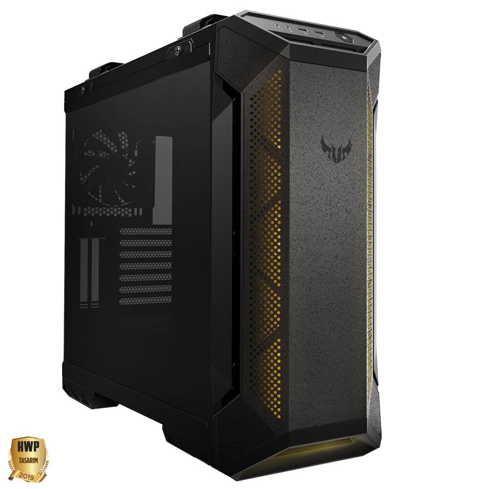 Asus Tuf Gaming GT501 Black Edition 3x12cm RGB 1x14cm USB3.1 ATX Kasa