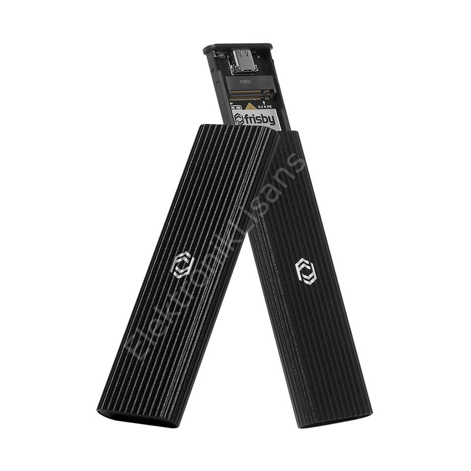 Frisby FHC-M2305 Type-C USB3.1/M.2 PCIe NVMe SSD Alüminyum Disk Kutusu