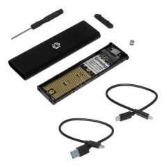 Frisby FHC-M2305 Type-C USB3.1/M.2 PCIe NVMe SSD Alüminyum Disk Kutusu