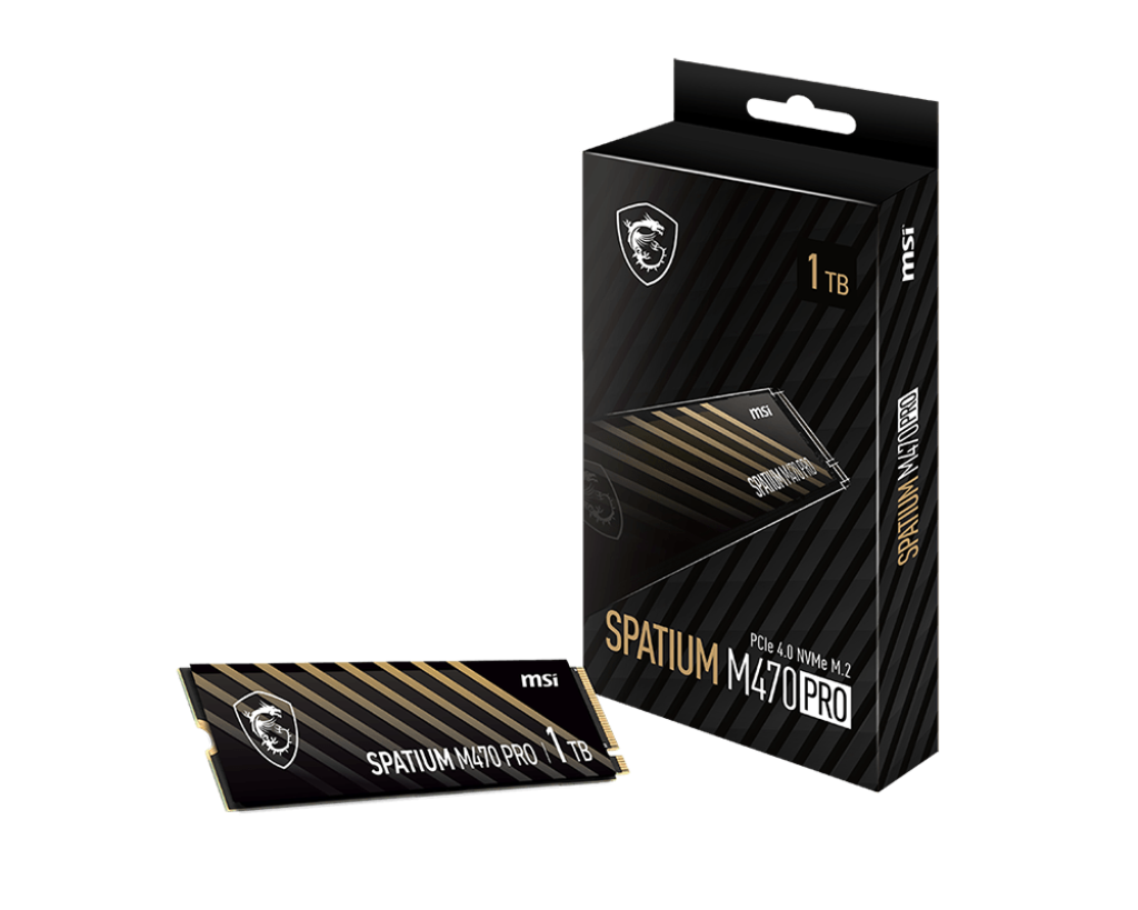 Msi Spatium M470 Pro 1 Tb Nvme Ssd 6000/4500