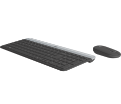 Logitech Mk470 Kablosuz Q Klavye Mouse Set Siyah/Grafit (920-009435)