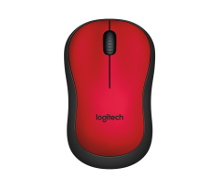 Logitech M220 Silent Kablosuz Mouse Kırmızı (910-004880)