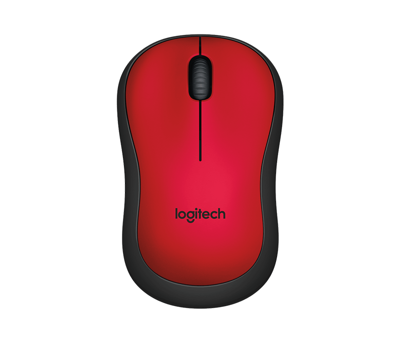 Logitech M220 Silent Kablosuz Mouse Kırmızı (910-004880)