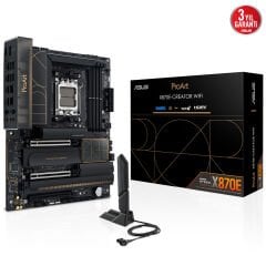 Asus ProArt X870E-Creator WiFi AM5 DDR5 Ses GLAN DP/HDMI/USB SATA3 USB3.2 ATX
