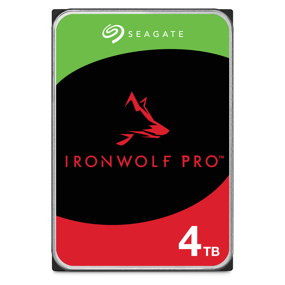 Seagate IronWolf Pro 4 TB 7200RPM 256MB SATA3 550TB/Y RV NAS