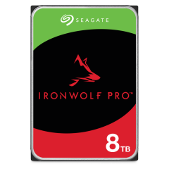 Seagate IronWolf Pro 8 TB 7200RPM 256MB SATA3 550TB/Y RV NAS (ST8000NT001)