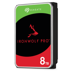 Seagate IronWolf Pro 8 TB 7200RPM 256MB SATA3 550TB/Y RV NAS (ST8000NT001)