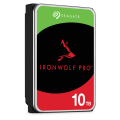 Seagate IronWolf Pro 10 TB 7200 RPM 256 MB SATA3 550 TB/Y RV NAS (ST10000NT001)
