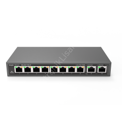 Ruijie Reyee RG-ES110D-P 8 Port 10/100 + 2xGige Uplink 110W PoE Switch