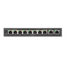 Ruijie Reyee RG-ES110D-P 8 Port 10/100 + 2xGige Uplink 110W PoE Switch
