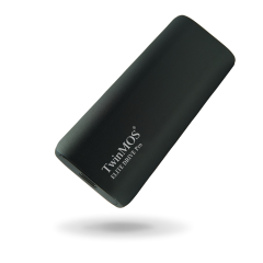 Twinmos 2 TB Type-C USB Taşınabilir SSD 1100/1050 Dark Gray