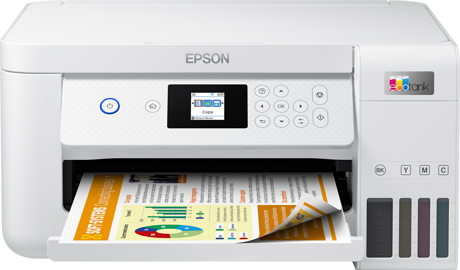 Epson L4266 Renkli Inkjet Tanklı Yaz/Tar/Fot +Dub +WiFi Beyaz