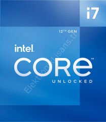 Intel Alder Lake Core i7-12700K 3.6GHz 1700P 25MB Box (Fansız) (125W) UHD770
