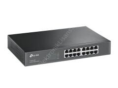 Tp-link Tl-sg1016d 16 Port 10/100/1000 Yonetilemez 1u Metal Kasa Switch