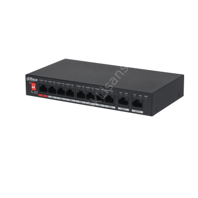 Dahua Pfs3010-8et-96-v2 8 Port 10/100 96w Poe Yonetilemez Switch