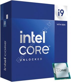 Intel Raptor Lake Core i9 14900K 3.2GHz 1700P 36MB Box (Fansız) (125W) UHD770