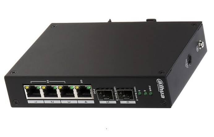 Dahua Pfs3206-4p-96 6 Port Poe Yonetilemez Switch