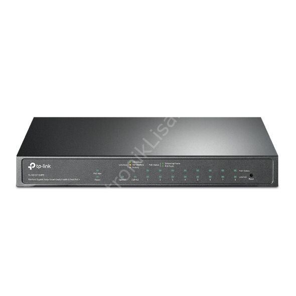Tp-link Tl-sg1210mpe 9 Port 10/100/1000 123w 8xpoe +1sfp Yonetilebilir Switch