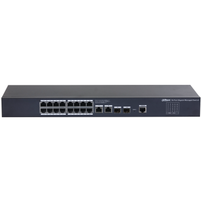 Dahua Sg4020 18 Port 10/100/1000 +2sfp Yonetilebilir Switch