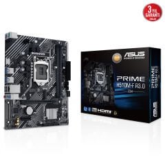 Asus Prime H510M-F R3.0-CSM 1200P DDR4 Ses Glan Hdmi Sata3 Usb3.2 Matx