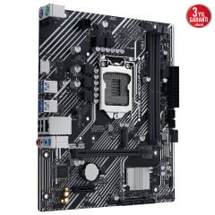 Asus Prime H510M-F R3.0-CSM 1200P DDR4 Ses Glan Hdmi Sata3 Usb3.2 Matx
