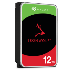 Seagate IronWolf 12 TB 7200 RPM 256 MB SATA3 180 TB/Y NAS (ST12000VN0008)